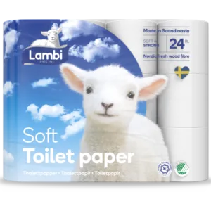 Lambi Classic toalett 24 pack (pall)